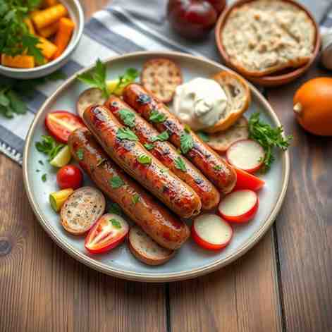 Best BBQ Sausages Recipe - Cypriot Sheftalia